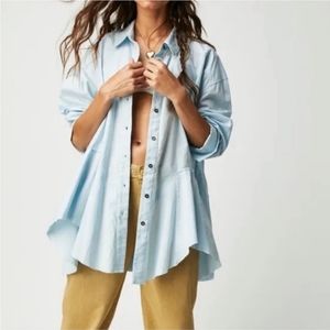 #226- We The Free Freya Poplin Tunic Top ~ NWOT